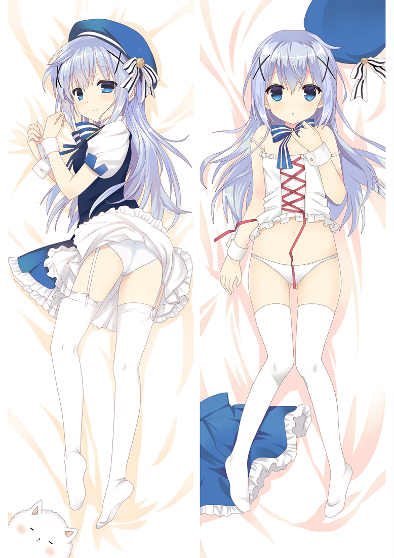 Chino Kafu - Is the Order a Rabbit Japanese big anime hugging pillow case